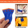 12pcs Car Detailing Scraper Kit Multi-Purpose Plastic Scraper for Decal Removal Sticker Residue Glass Cleaning Auto Film Tools