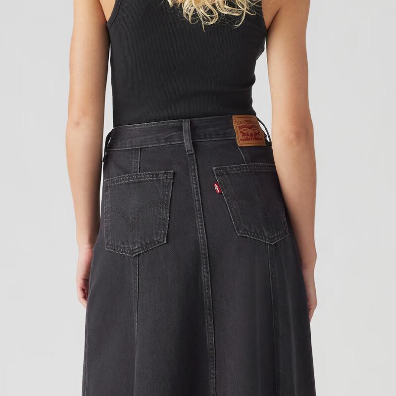 Levi's Women's A-Line Denim Midi Skirt