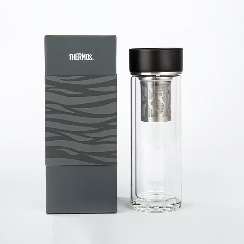 THERMOS Double-Layer Insulated Glass Tea Cup