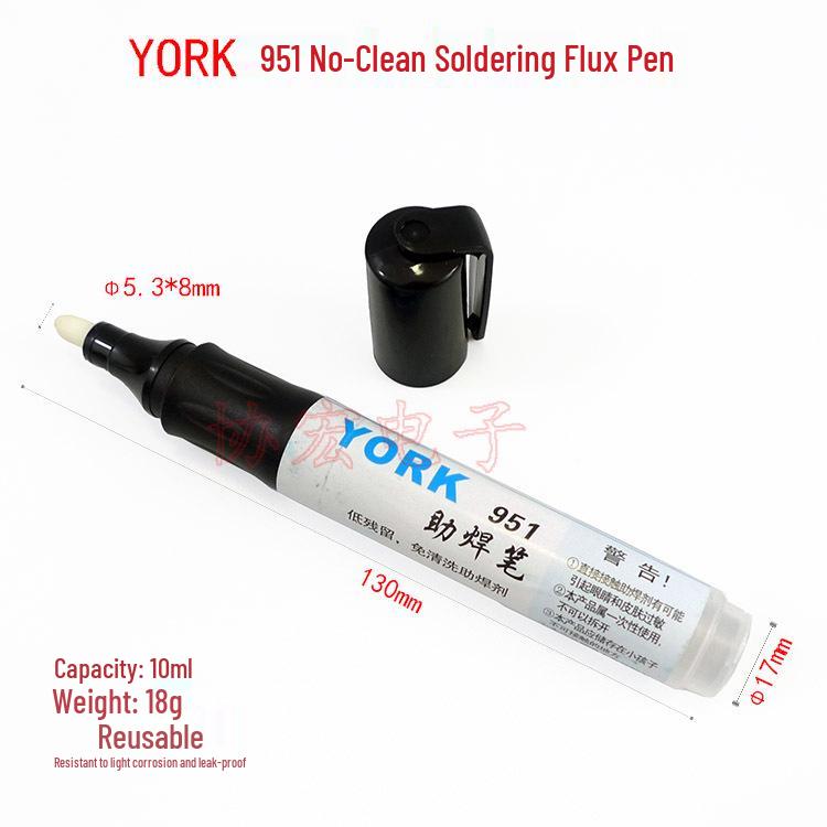 YORK 951 No-Clean Low Solid Flux Pen