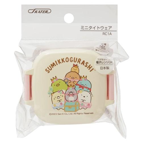 Skater Bento Box Mini 160ml Pouzdro na dezerty Držák na příbory Malá myčka nádobí Mikrovlnná trouba OK Sumikko Gurashi Mole House Made in Japan RC1A-A