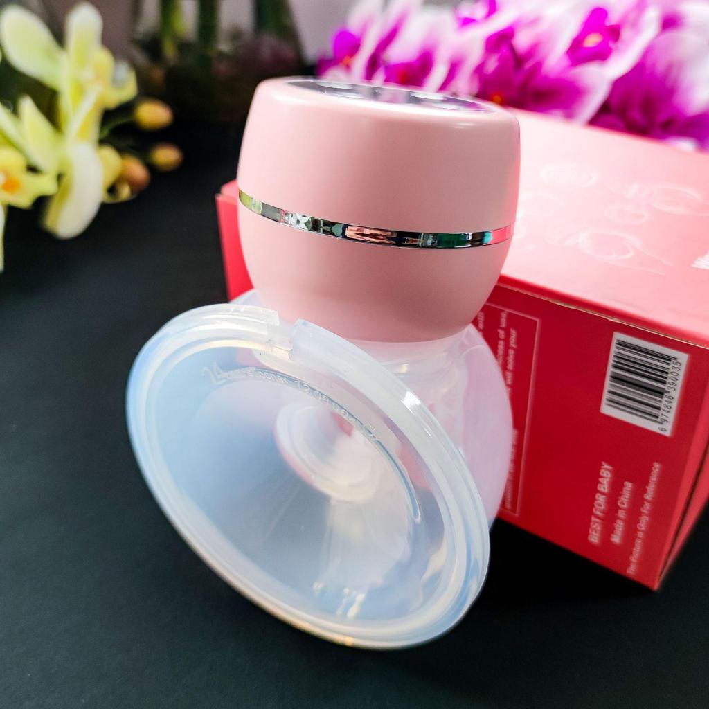 Wiederaufladbare smarte elektrische Milchpumpe mit automatischer schmerzfreier Saugfunktion und Massage