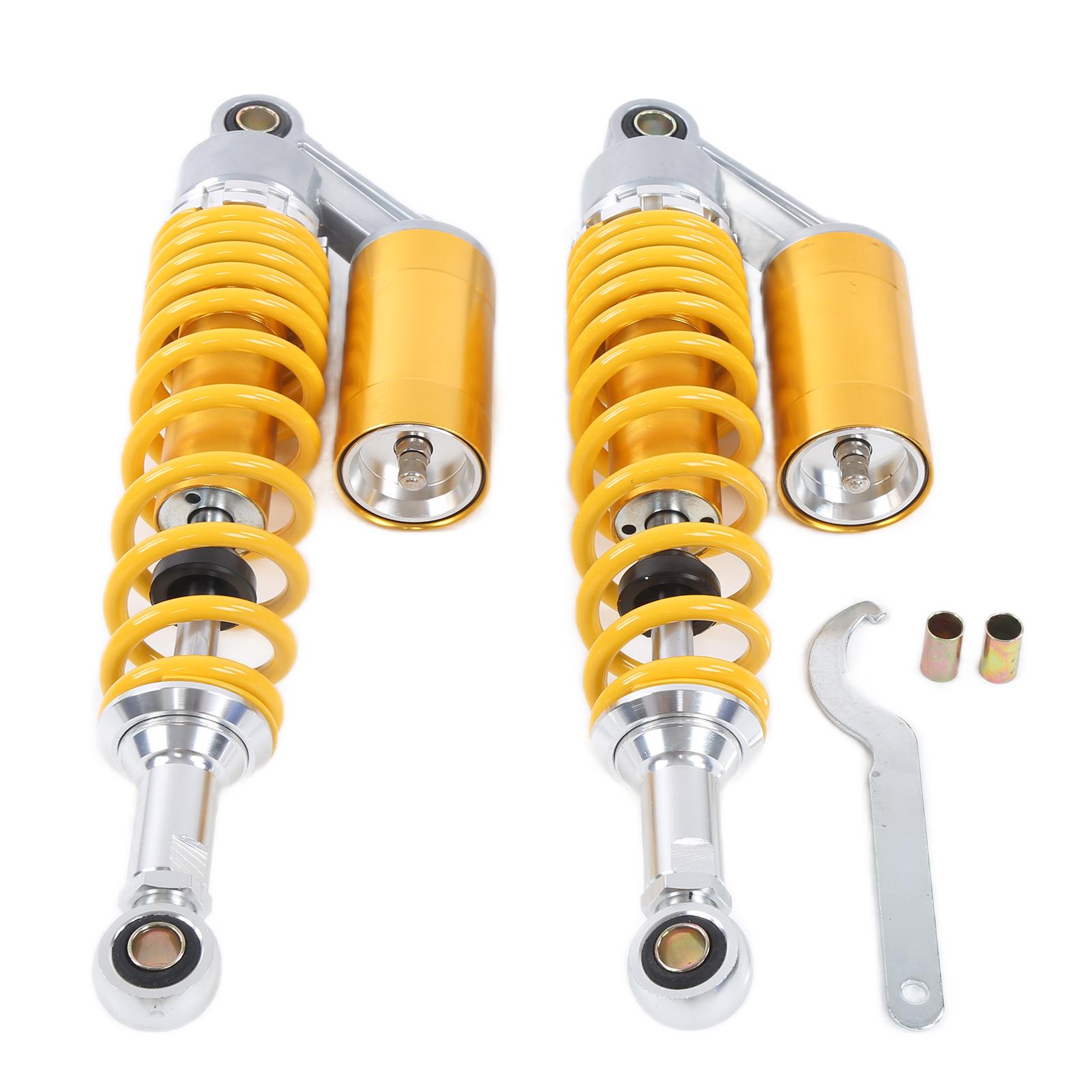 Pāris 340mm Motocikla Amortizators Aizmugurējā piekare