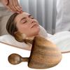 Wooden Gua Sha Facial Tools Head Massager Sandalwood Massage Tool For Face Lightweight Nose Eye Wood Therapy Massage Tools