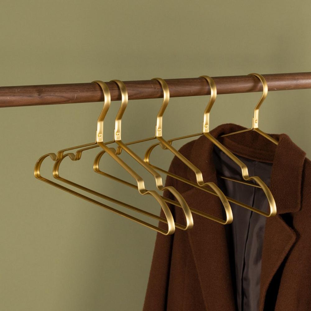 Wardrobe Hanging Luxury Anti-slip Storage Organizer Coat Hangers Drying Rack Clothes Holder