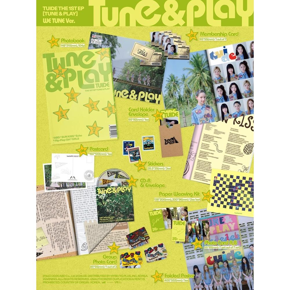 [Pre-order] TUIDE - TUNE & PLAY (1st EP)