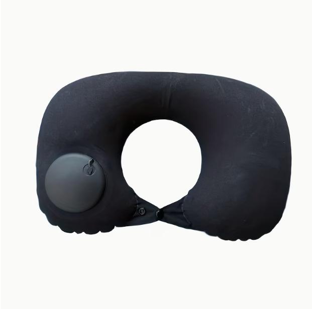 1pcs Inflatable Waist Cushion for Office Nap, U-Shaped Pillow for Neck Protection, Compressed Inflatable Portable Travel Pillow