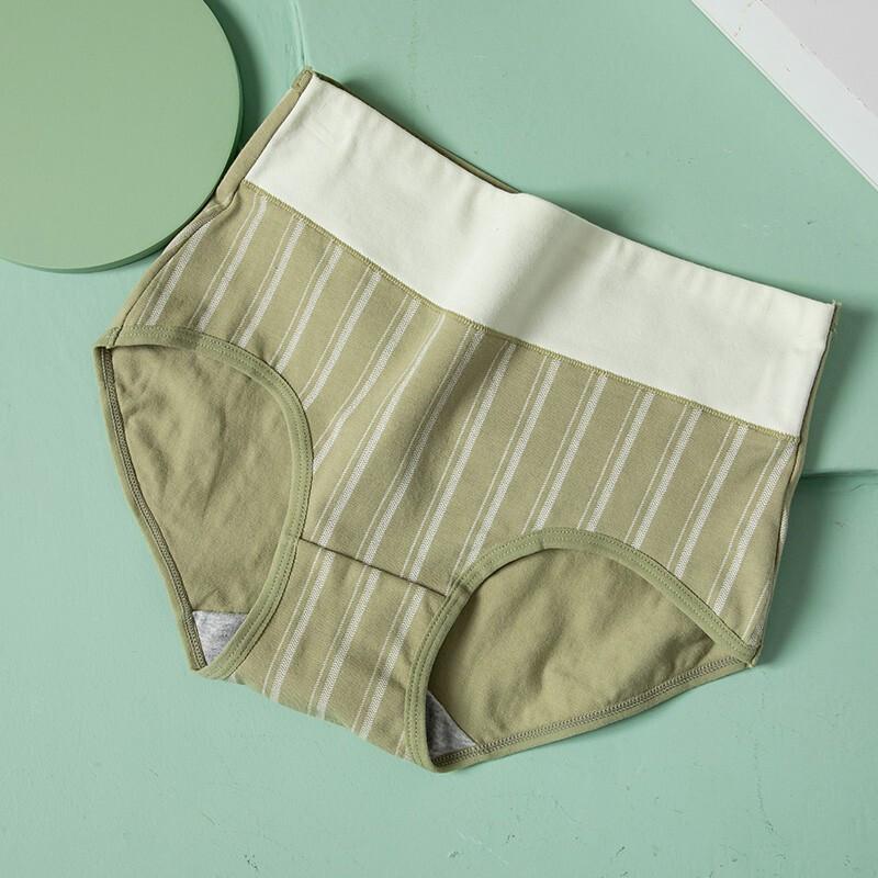 LANGSHA Women's High-Waist Cotton Tummy Control Briefs