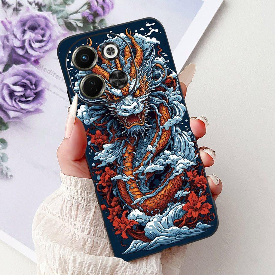 For Tecno Spark 30 5G Case KL8 Phone Cover Cool Cartoon Print Soft Silicone Funda for Tecno Pova 6 Neo 5G Case Spark30 5G Bumper