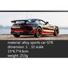 1/32 BENZ AMG GTR Bilmodell GT Metalllegering Støpt Bilmodell Superbil Støpte & Lekebiler Trekk-tilbake Bil Leker for Barn