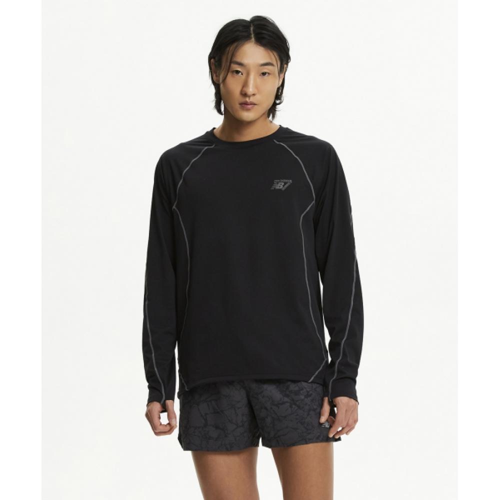 

New Balance Nbndf25213 Uni Rc Long Sleeve Baselayer Black (19)BLACK/S(090)