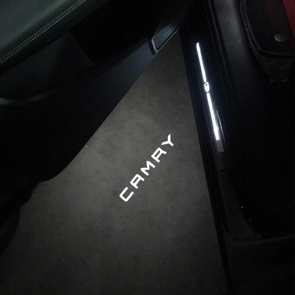 2Pcs LED For Toyota Camry 70 75 V75 XV75 2019 2020 2021 2022 2023 2024 Signal Lamp Car Door Light Laser Projector Accessories