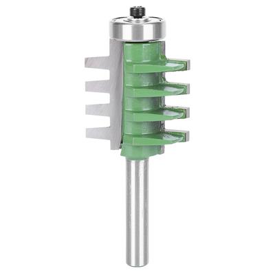 8x34.9mm Cemented Carbide Finger Joint Router Bit Woodworking Cutter Cutting AccessoriesGreen