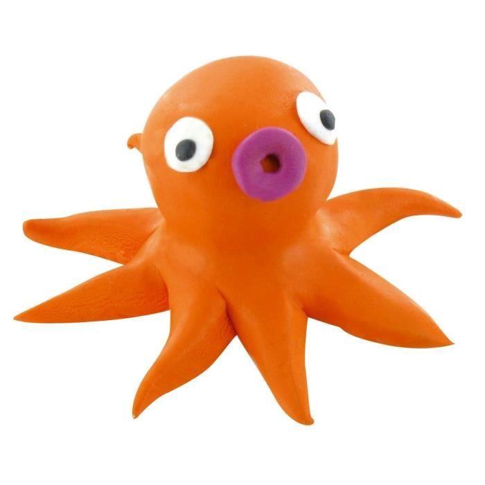 Polymer Clay - CTOP - Patati Patata Orange - Flexible - Easy To Model - Does Not Stick