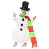 Halloween Santa Claus Snowman Reindeer Inflatable Costume - Christmas Tree Gingerbread Man Outfit