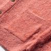 Dyutelo Comfy Cardigan Cherry Orange