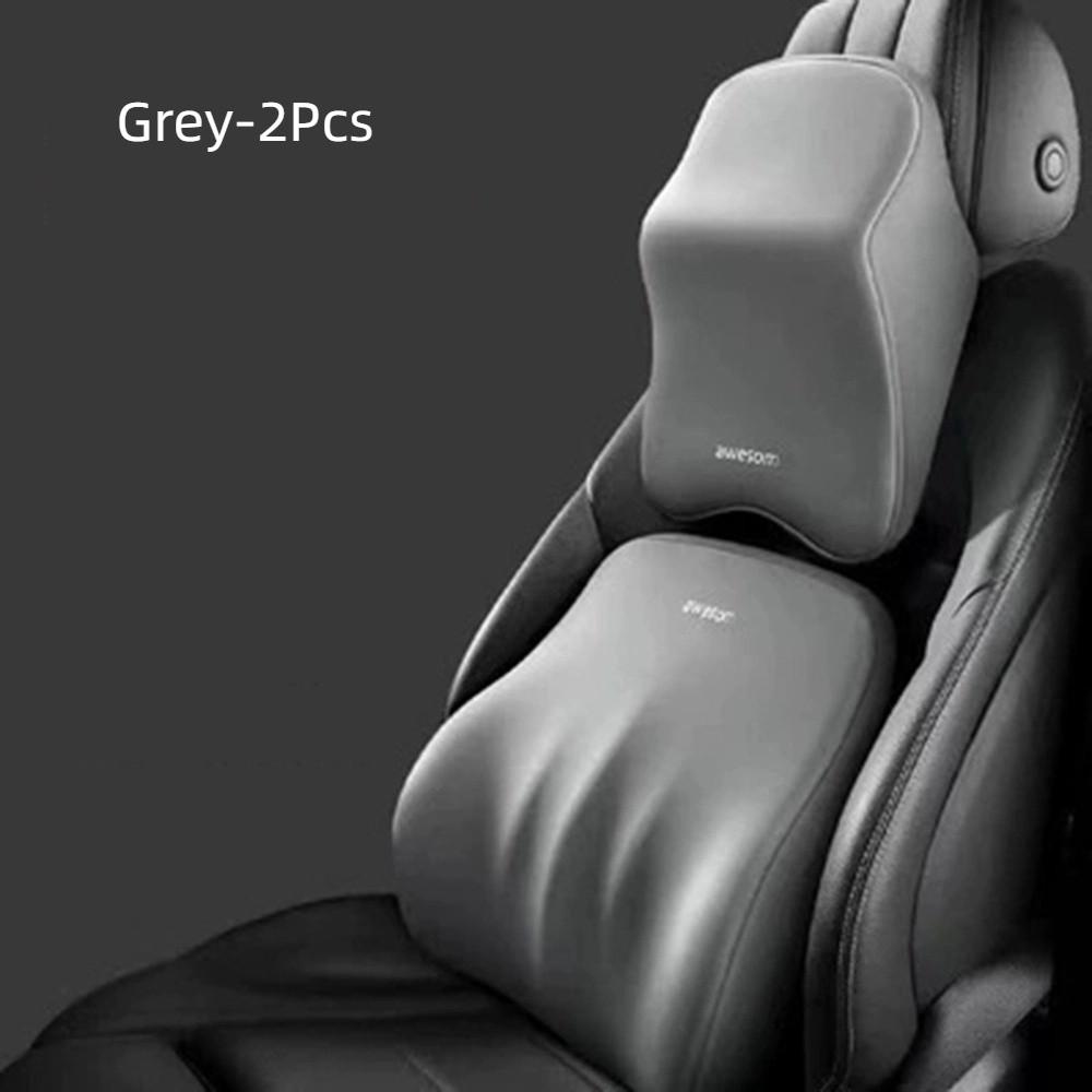 Anti-fatigue Car Neck Pillow Soft Neck Rest Cushion Breathable Car Headrest  Car Interior Ornaments