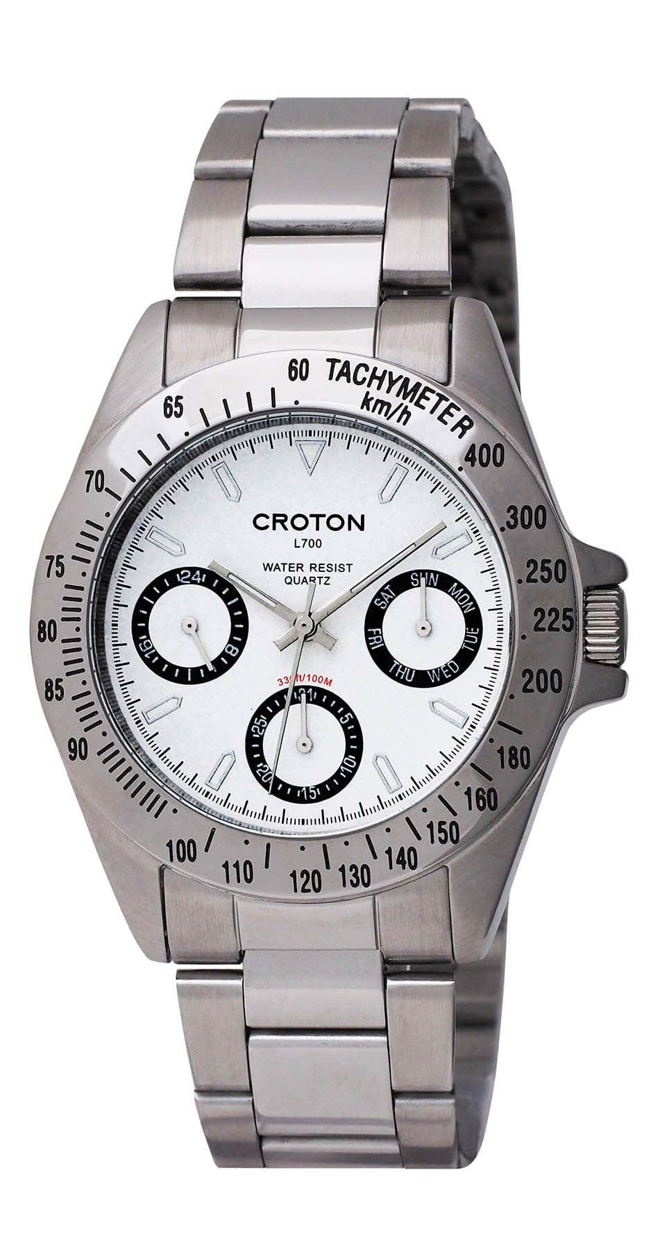 

[Croton] Watch Multifunction 10 ATM Water Resistant RT-702M-03 Men s Silver
