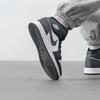Air Jordan 1 Mid GS Black White Iron Grey DQ8423-001