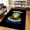 Leeds United Football Club Carpet Rug for Living Room Bedroom Home Sofa Decoration,Kids play Non-slip Floor Mat
