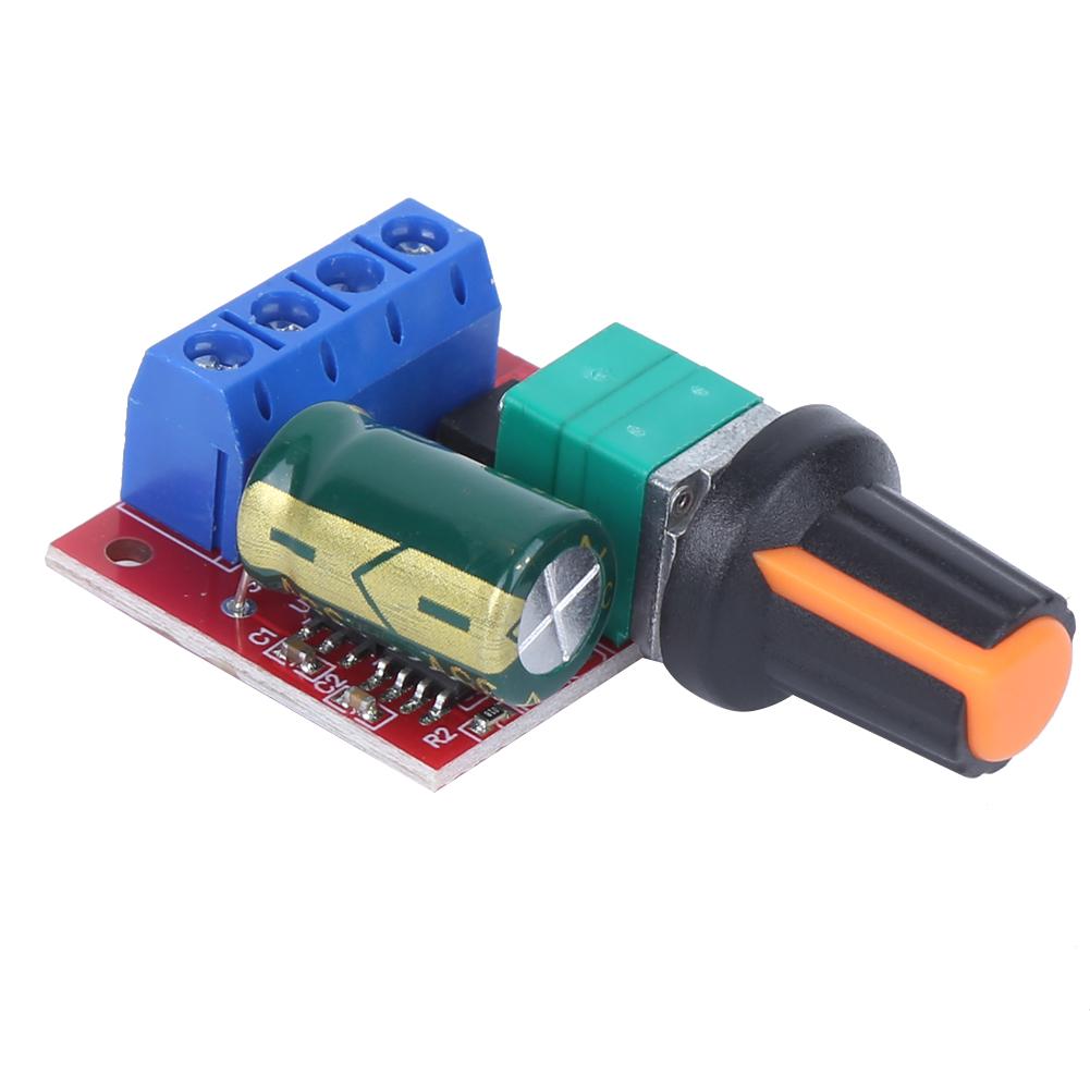 2ks regulátoru rychlosti PWM motor 4,5V‑28V Nastavitelný modul LED spínače řidiče 5A