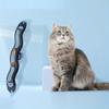 Multi-function Clear Suction Cup Cat Toy with Wall-Mounted Track Ball and Table Tennis Ball