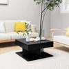 VidaXL Coffee Table Black 57x57x30 Cm Chipboard