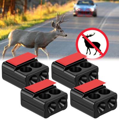 4Pcs Deer Warning Whistles Device Car Animal Repeller Car Ultrasonic Animal Warning Whistles Deer Alarm for Car Motorcycle