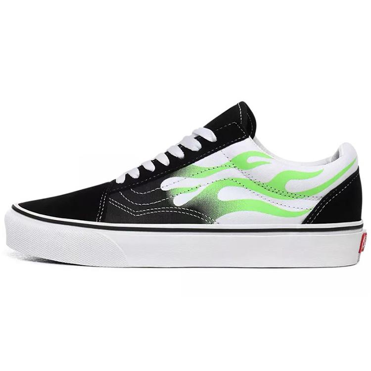 

Vans Old Skool Flame Black White VN0A4U3BXEY 34.5