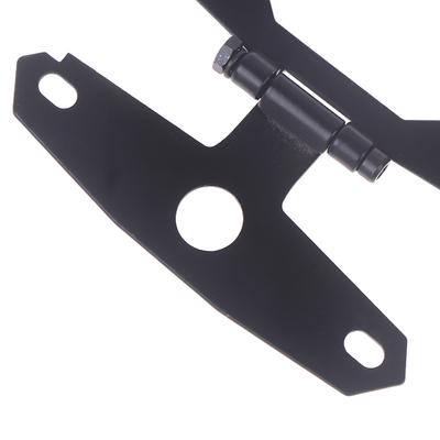 Motorcycle Folding License Plate Light Bracket Tail Rear Light Bracket Holder Replacement Accessories For ATV Dirt Bike Scooter