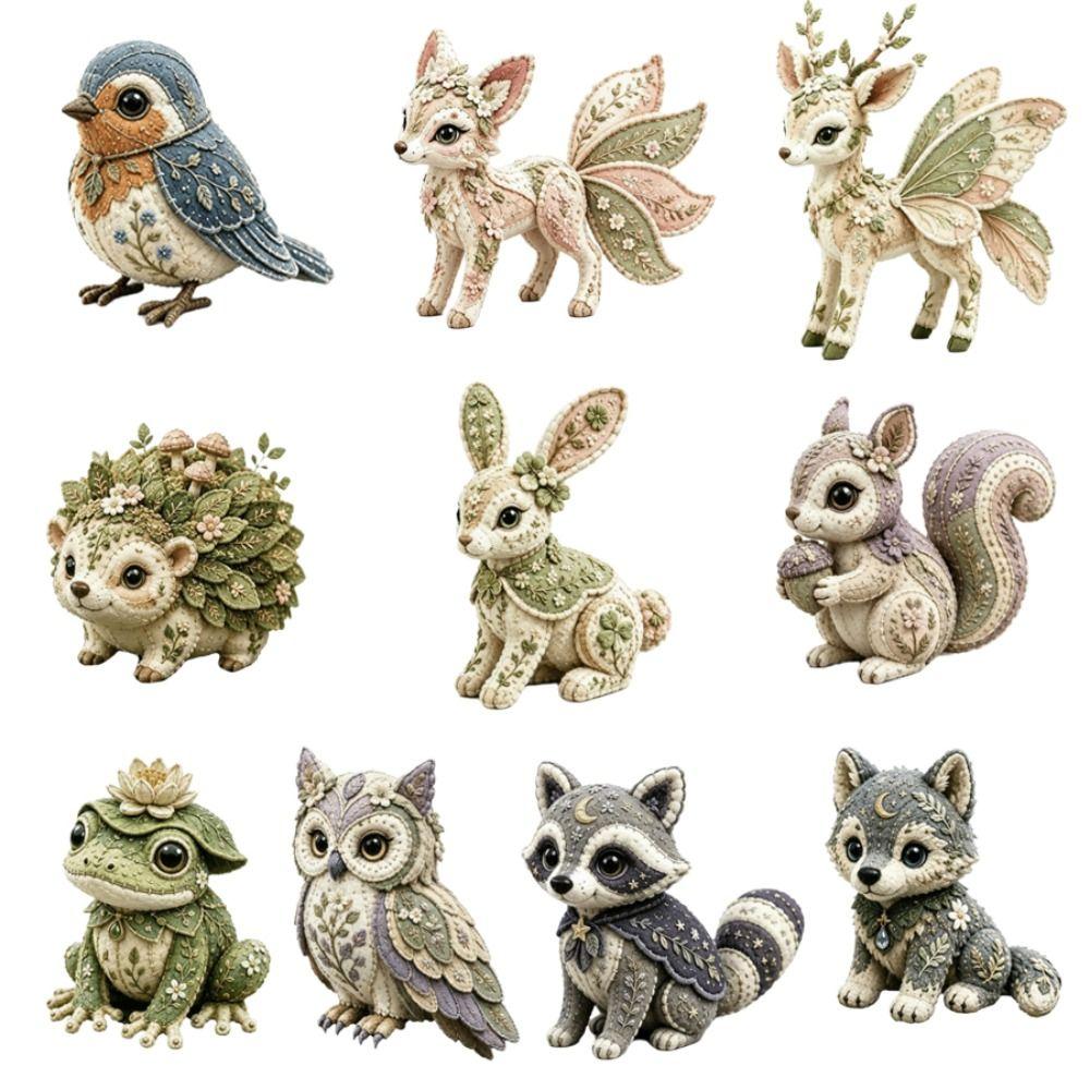 Floral Fabrics DIY Sewing Kit Creative Design Animal Toy Craft Fabric Sewing Kit For Craft Lover