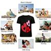 Heart Print Casual Versatile Top Unisex Loose T-Shirt For Daily Wear Pure cotton T-shirt