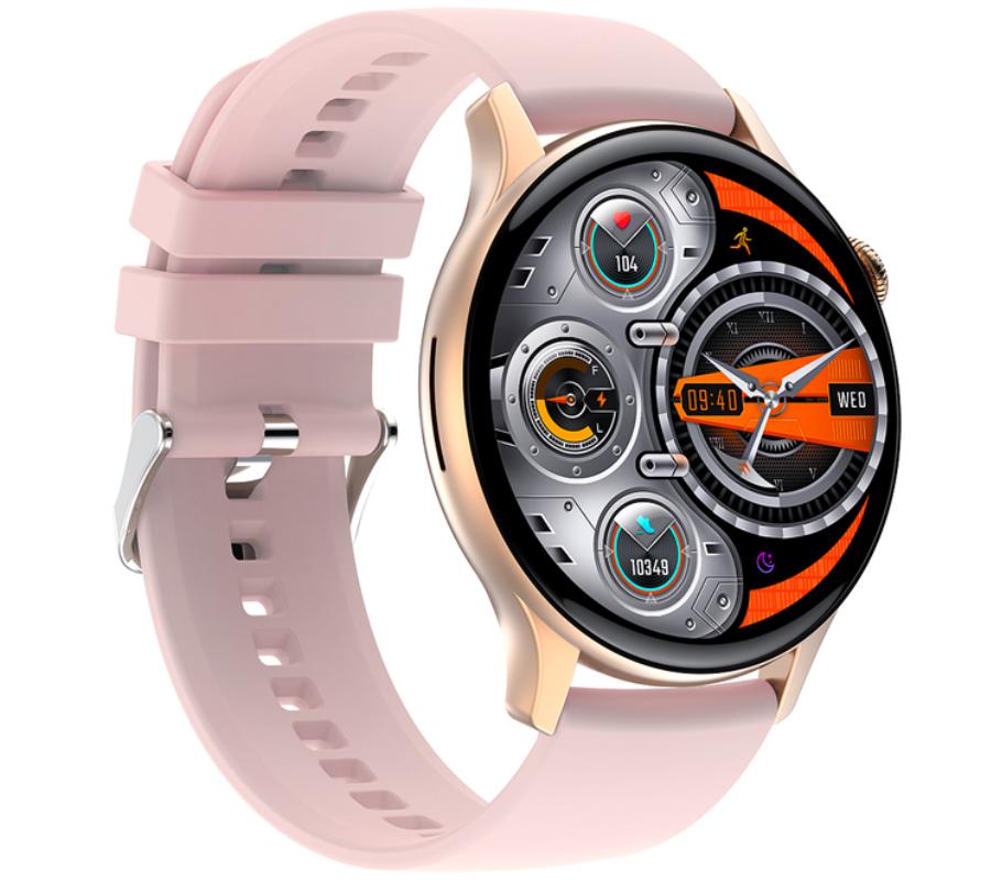 Smartwatch Rubicon Rncf10 Różowe Złoto