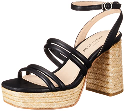 [JILL STUART SHOE] Raffia-style platform sandals