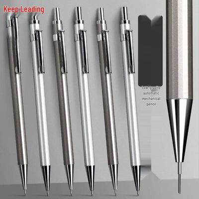 Bruchfester mechanischer Metallstift mit niedrigem Schwerpunkt, 0,5/0,7 mm für handgezeichnetes Schreiben