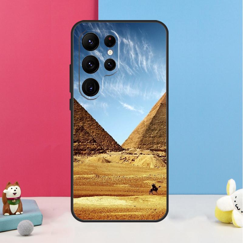 Ancient Egyptian Case For Samsung Galaxy S26 S23 Ultra S20 S21 S22 S24 S25 Plus S10 S25 FE Back Cover Shell