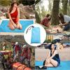 Folding Pocket Camping Mat Tent Mattress Climb Outdoor Ultra-thin Waterproof Beach Mat Picnic Blanke Tarps