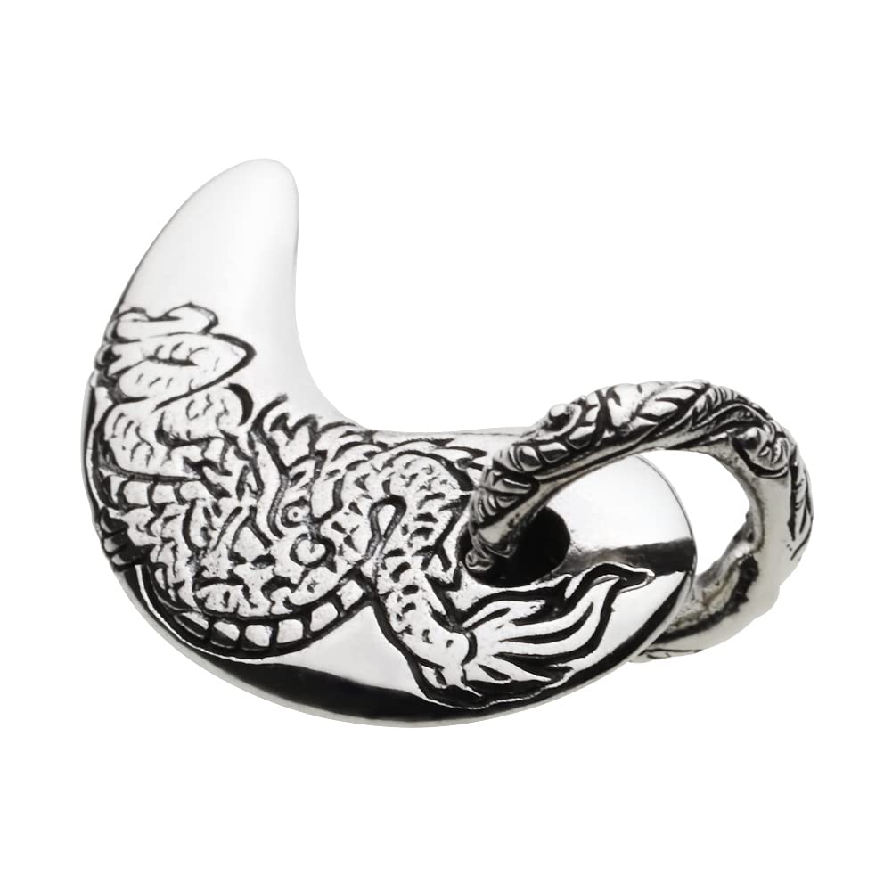 Figmart Dragon Magatama Pendant [Silver Accessory] fp0436