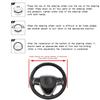 Universal 37-38cm Diameter Soft Plush Rhinestone Car Steering Wheel Cover Interior Accessories Steering-Cover Car-styling