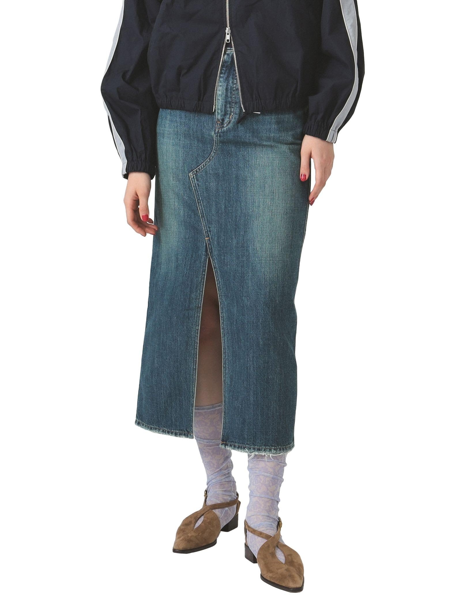 

Спідниця RED CARD TOKYO Cameron Denim Skirt 0 [Ray Beams] [Спеціальне замовлення] Жіноча FADED_INDIGO