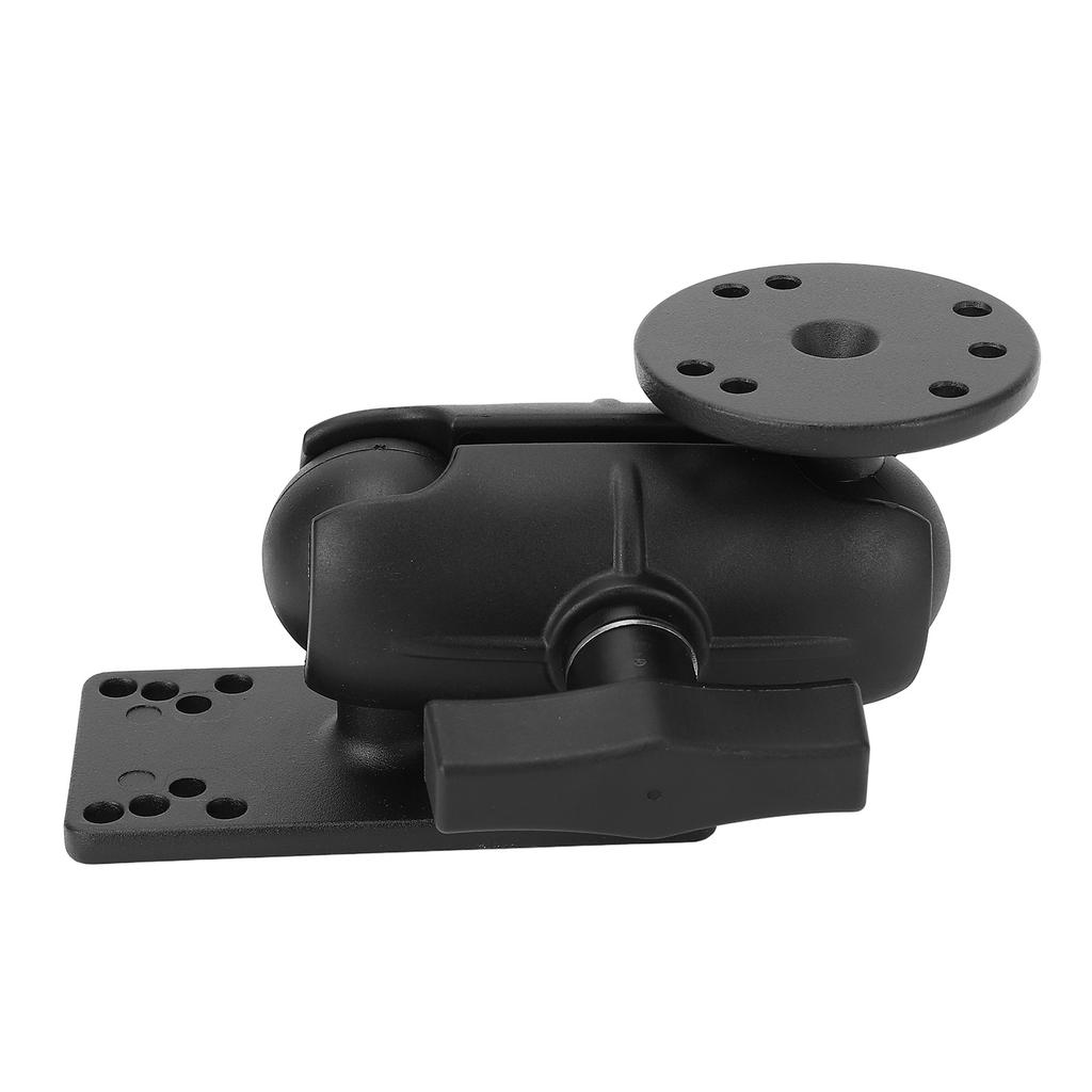 Echolothalterung 9,5 cm Marine-Aluminiumlegierung Echolothalter mit 1,5-Zoll-Gummikugelkopf für Garmin