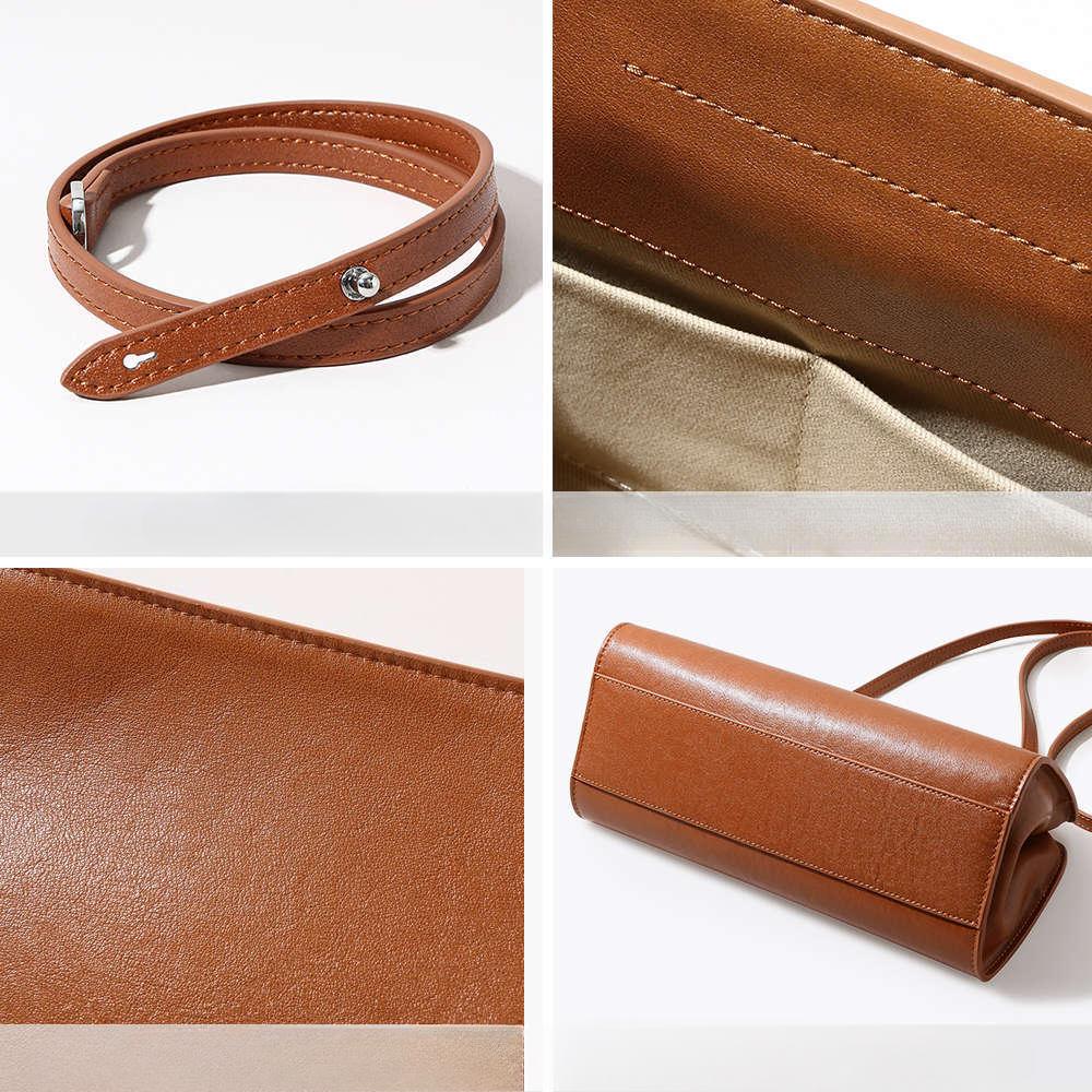 Underarm Bag Genuine Leather Women's Bag Clutch Bag Simple Style Bag Crossbody Bag
