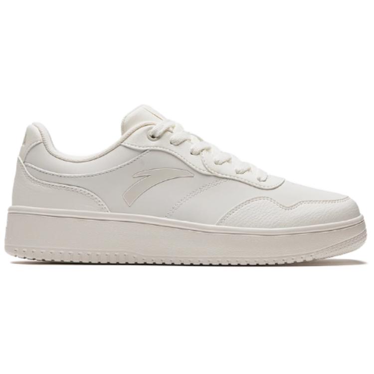 Anta Comfortable Non-Slip Wear-Resistant Low-Top Casual Shoes Men Sneakers White 912528010F-2