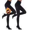 EU 120D Fleece-Lined Thickened Pants: Warm Brushed Base Layer, Cold-Proof Pantyhose, Autumn-Winter Leg-Warming Essential.