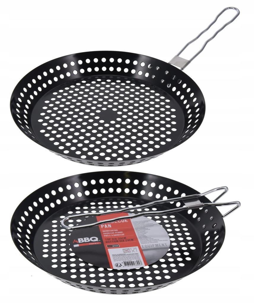 Non-stick metal grill pan 30 cm