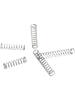 Small Mechanical Compression Spring: 0.4mm Wire, 2-8mm Outer Diameter