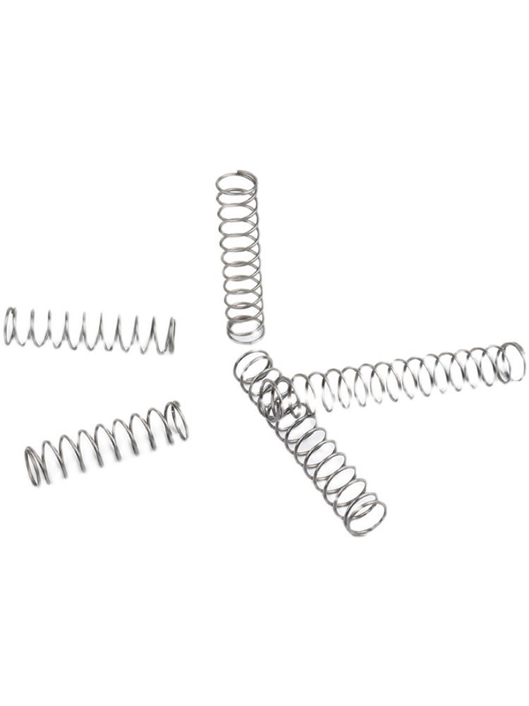 Small Mechanical Compression Spring: 0.4mm Wire, 2-8mm Outer Diameter