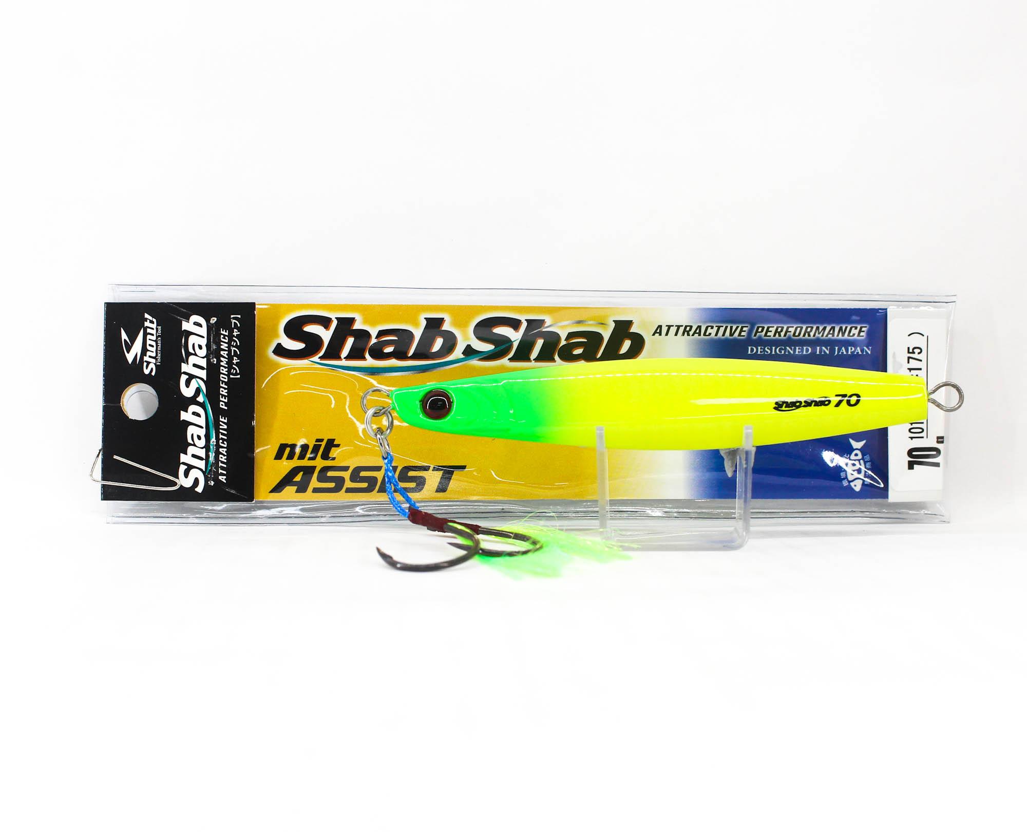 

Shout 101-SSA Metal Jig Shab Shab Mit Assist 70 grams 175 (6006)