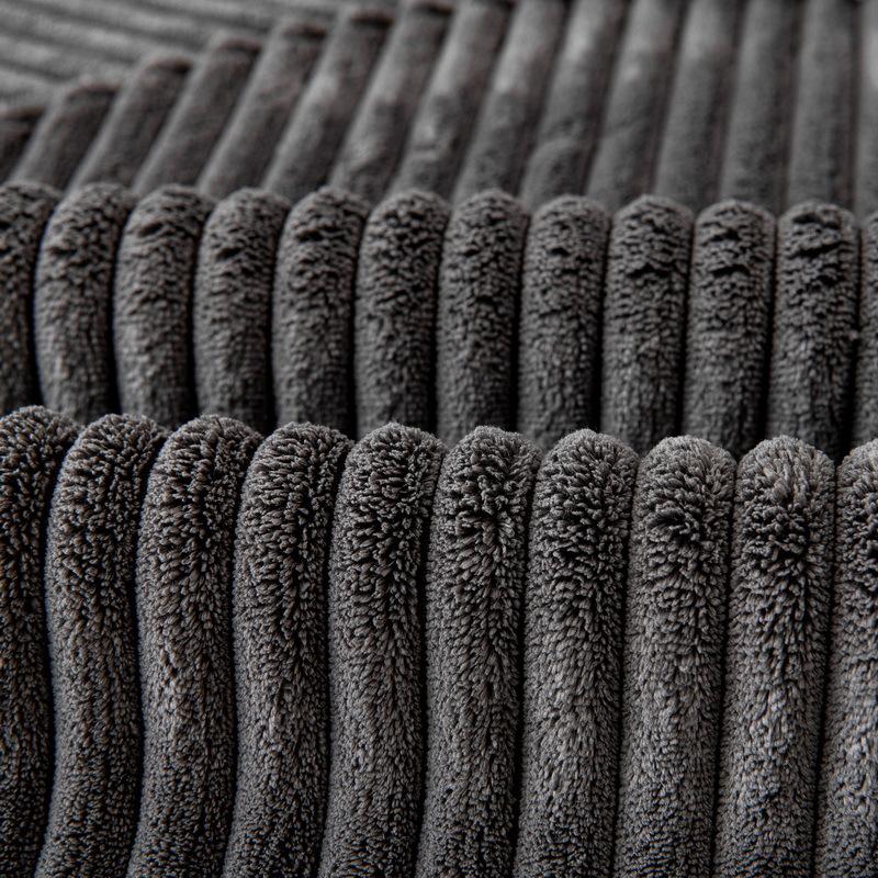 Winter Plush Simple Modern Sofa Cushion Seat Cushion Solid Color Sofa Cover Thickened Warm Non-Slip Sofa Cover Cloth Towel