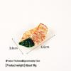 Grilled Fish Block Model Keychain - Seafood Ingredient Display Pendant